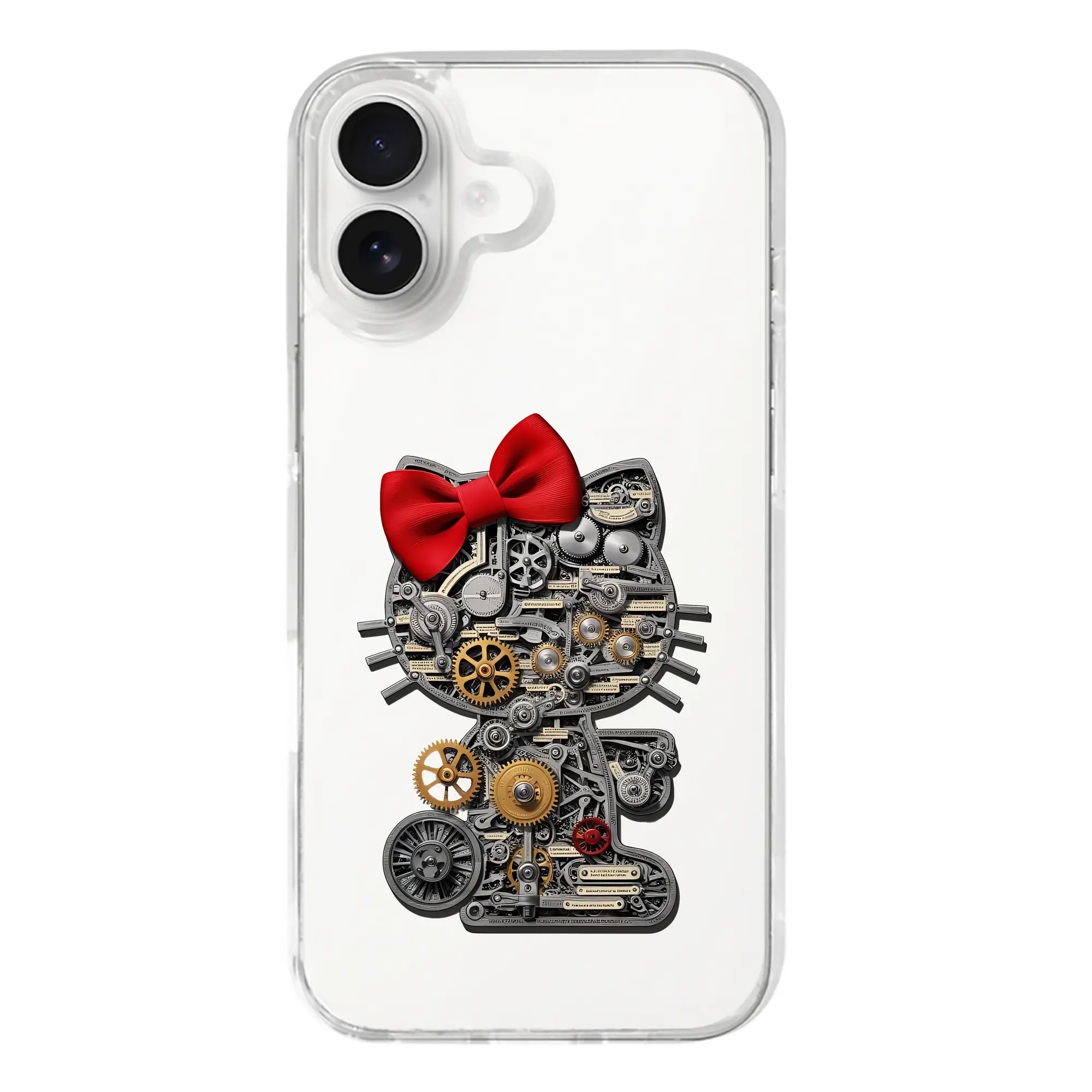 サンリオ グッズ,ハローキティ - iPhone 17シリーズ 透明スマホケース – 薄型・耐衝撃・精密フィット保護カバー